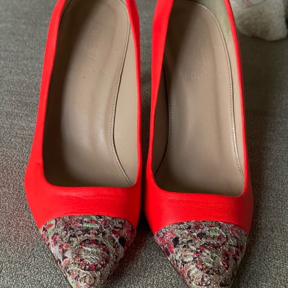 J crew heels size 7 once once! Super cute for spring snd summer 2022 - Picture 3 of 4